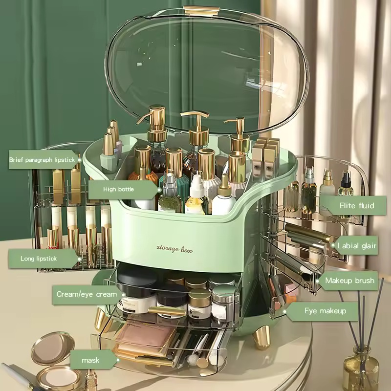 Luxury Desktop Cosmetics Stora - Luxury Skincare Containers 评论和价格