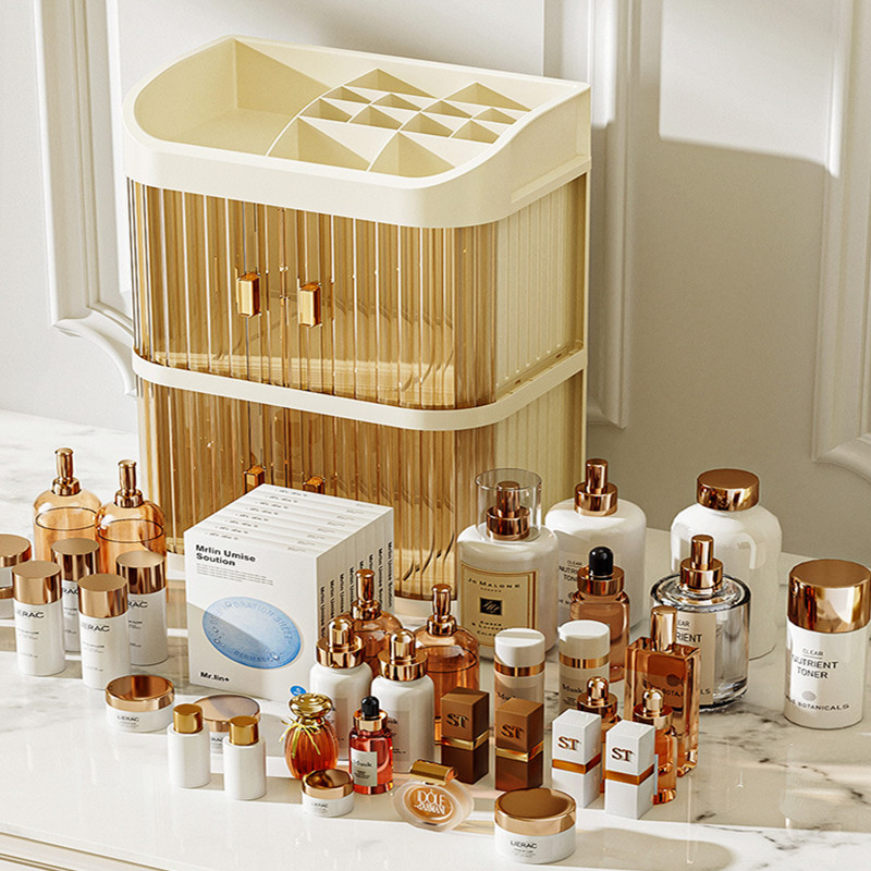 Cosmetics Storage Box Desktop  - Luxury Skincare Containers 评论和价格