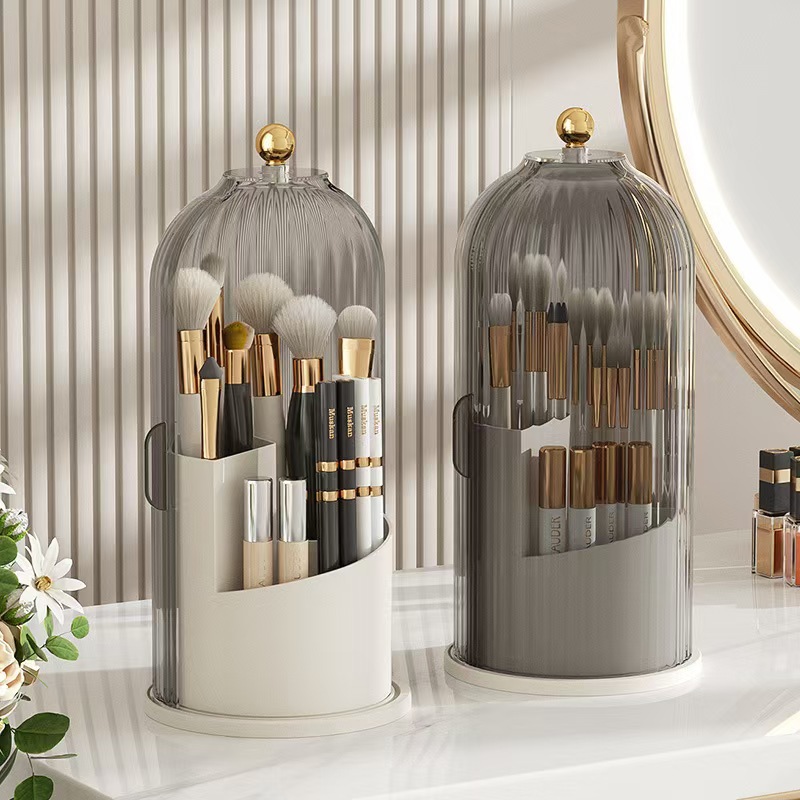 360° Rotating Makeup Brush Hol - Luxury Skincare Containers 评论和价格