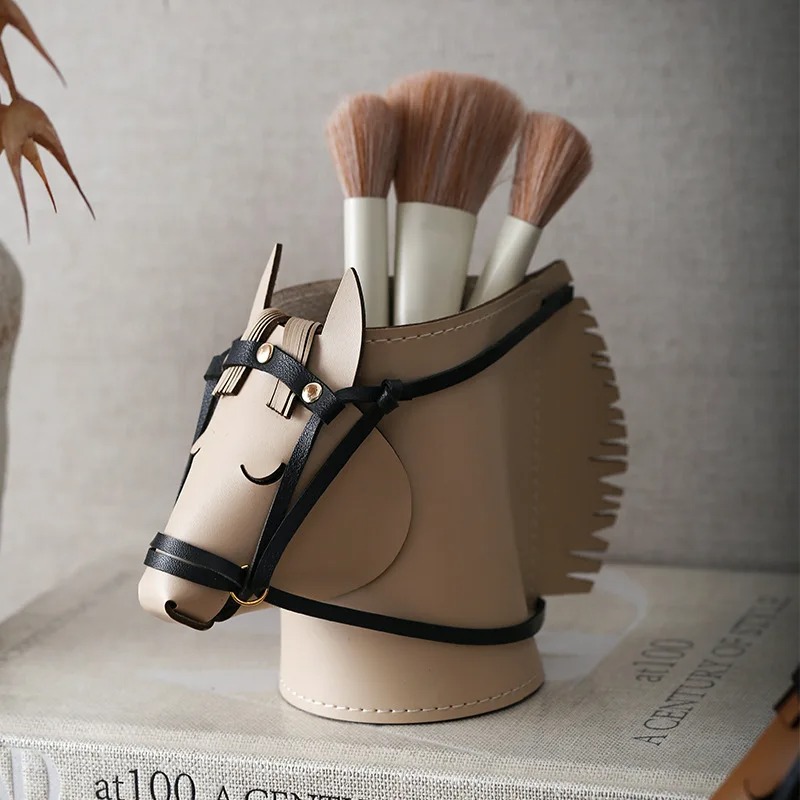 Luxury Leather Horse-head Stor - Luxury Skincare Containers 评论和价格